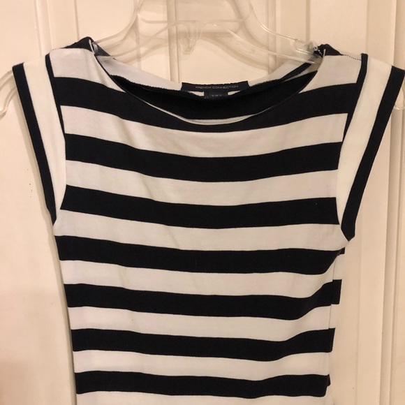 French Connection cotton & spandex dress, Sz 2 - Picture 2 of 6